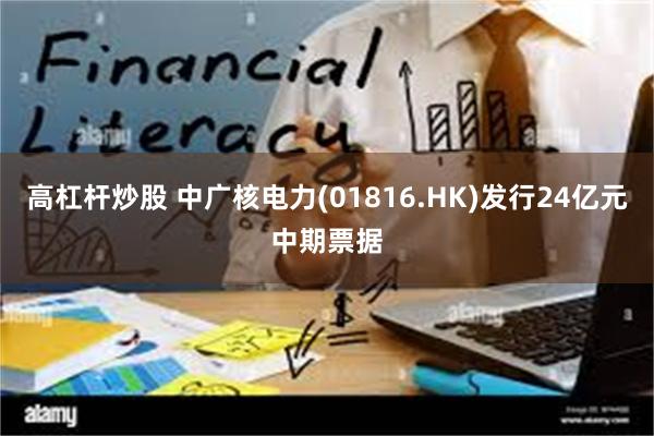 高杠杆炒股 中广核电力(01816.HK)发行24亿元中期票据