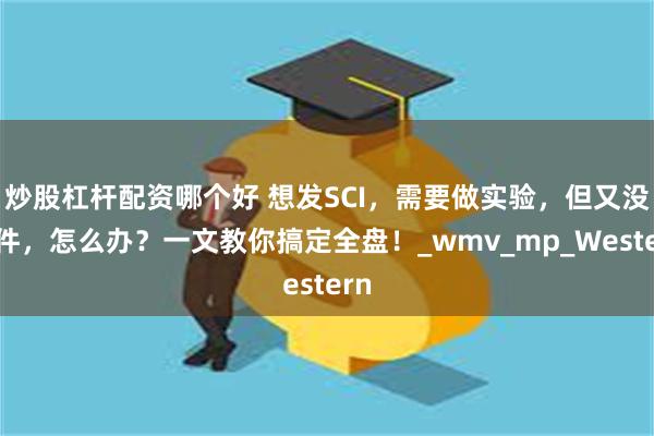炒股杠杆配资哪个好 想发SCI，需要做实验，但又没条件，怎么办？一文教你搞定全盘！_wmv_mp_Western